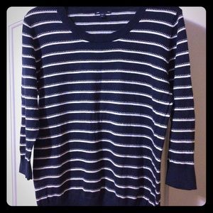 Gap stripe sweater EUC